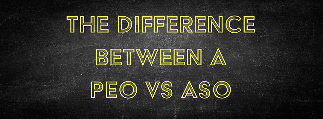 The Difference between a PEO vs ASO