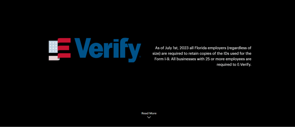 Florida E-Verify